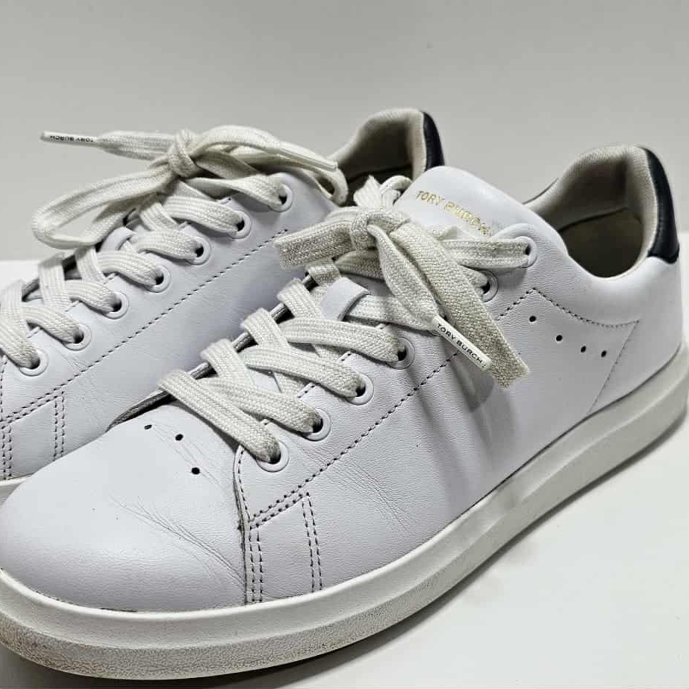 White Leather Men's Sneakers